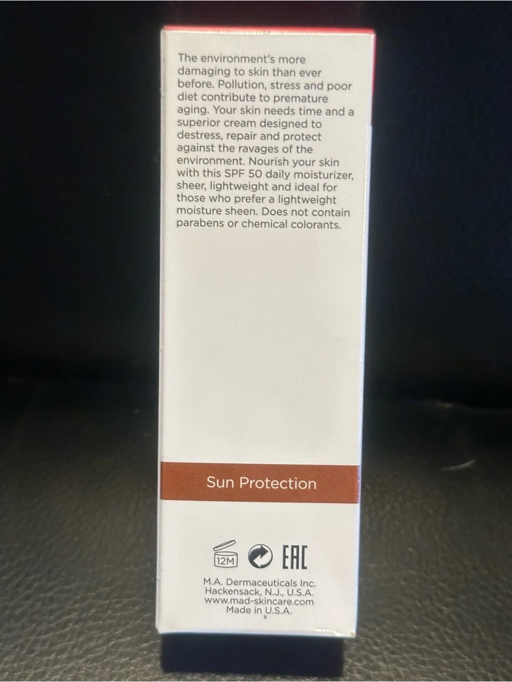 M.A.D. Skincare Hyper Sheer SPF 50 Daily Moisturizer | NEW & SEALED | Full Size